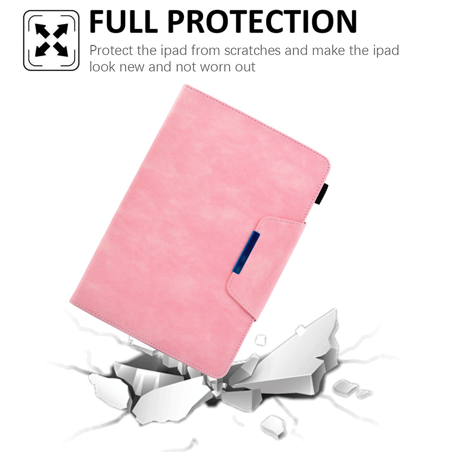 Tablet Case for Amazon Fire Max 11 , Card Holder Cowhide Texture PU Leather Stand Cover