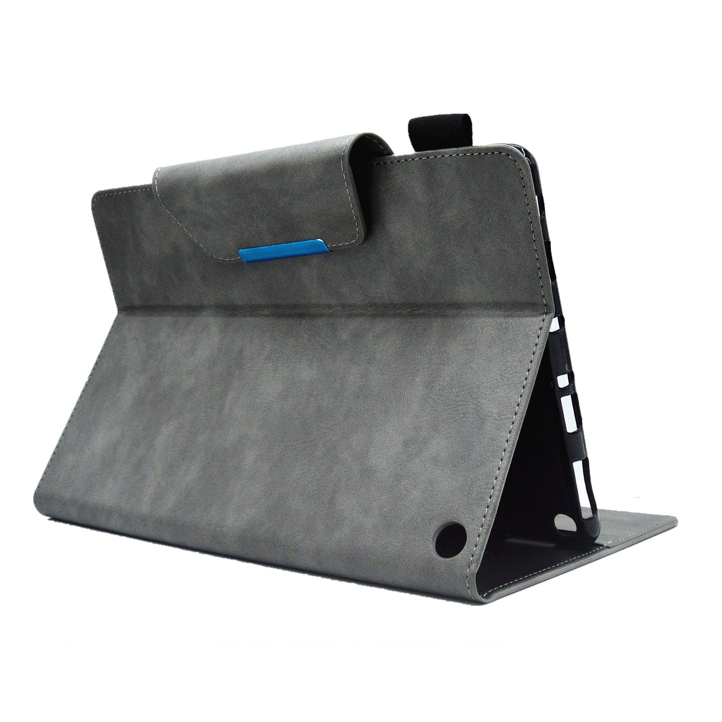 Tablet Case for Amazon Fire Max 11 , Card Holder Cowhide Texture PU Leather Stand Cover