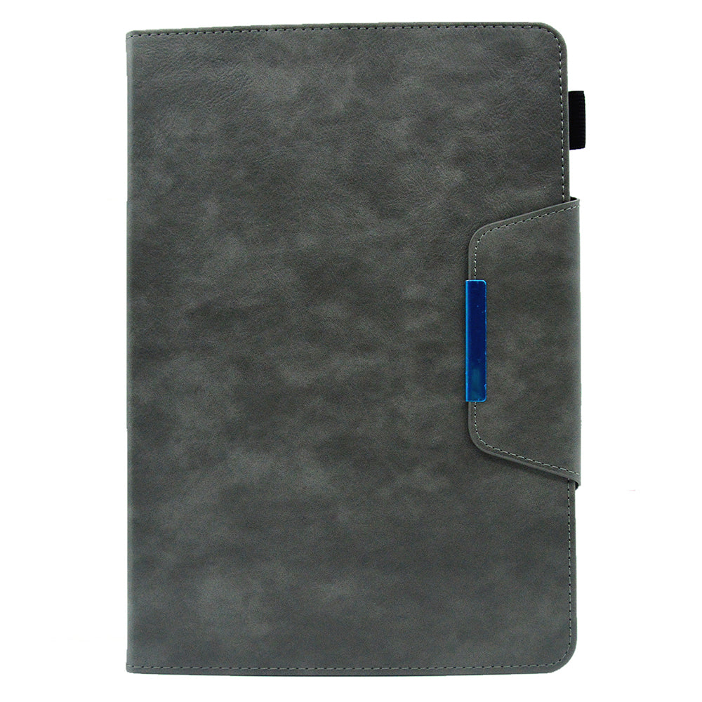 Tablet Case for Amazon Fire Max 11 , Card Holder Cowhide Texture PU Leather Stand Cover