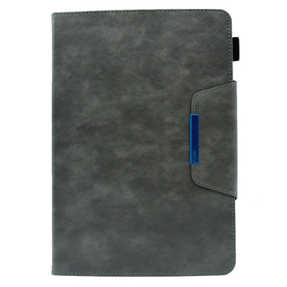 Tablet Case for Amazon Fire Max 11 , Card Holder Cowhide Texture PU Leather Stand Cover
