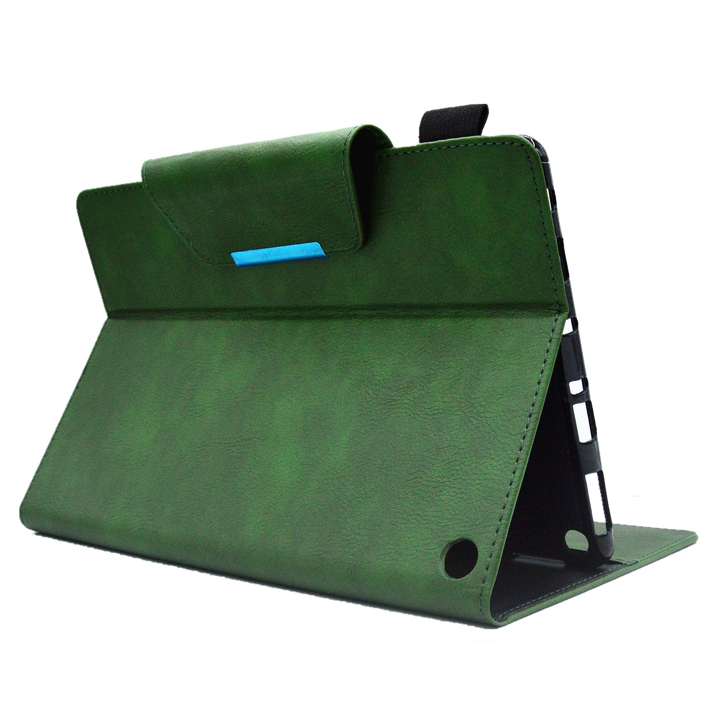 Tablet Case for Amazon Fire Max 11 , Card Holder Cowhide Texture PU Leather Stand Cover