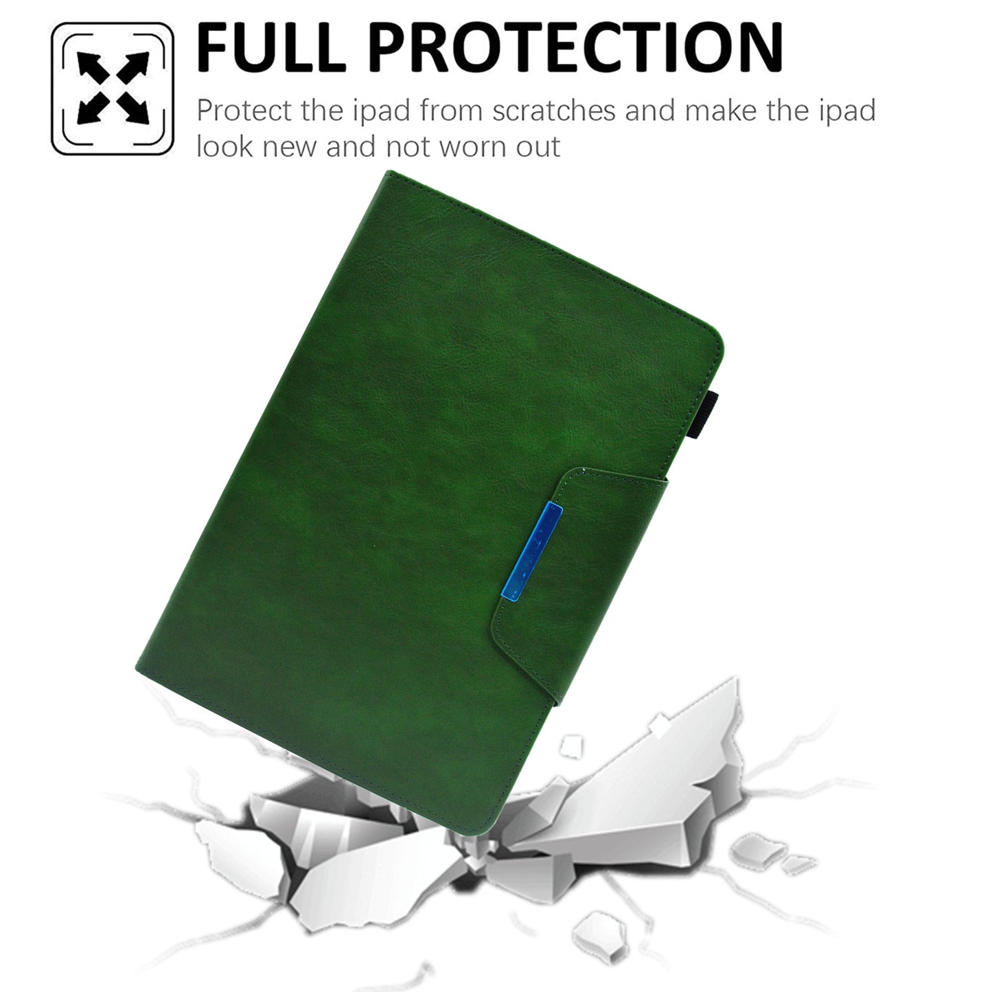 Tablet Case for Amazon Fire Max 11 , Card Holder Cowhide Texture PU Leather Stand Cover