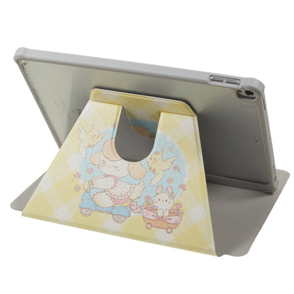 For iPad 10.2 (2021) / (2019) / (2020) / iPad Pro 10.5-inch (2017) Anti-Drop Tablet Case Pattern Printed Leather Cover with Pencil Slot