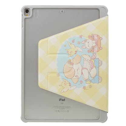 For iPad 10.2 (2021) / (2019) / (2020) / iPad Pro 10.5-inch (2017) Anti-Drop Tablet Case Pattern Printed Leather Cover with Pencil Slot