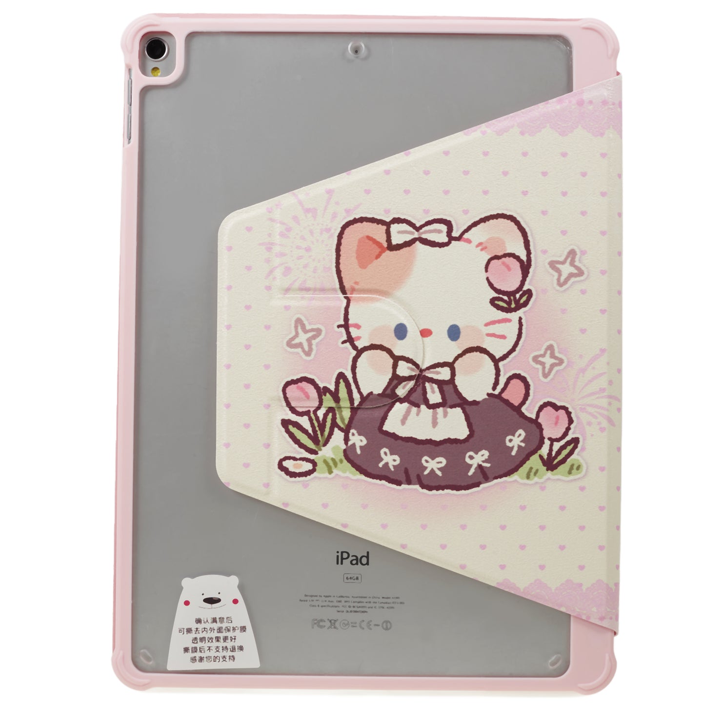 For iPad 10.2 (2021) / (2019) / (2020) / iPad Pro 10.5-inch (2017) Anti-Drop Tablet Case Pattern Printed Leather Cover with Pencil Slot