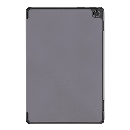 For Amazon Fire Max 11 Tri-fold Stand Tablet Case PU Leather Auto Wake / Sleep Full Body Protection Cover