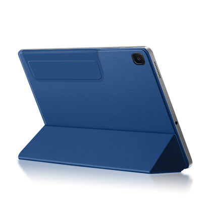 Tri-fold Stand Cover for Samsung Galaxy Tab S6 Lite / Tab S6 Lite (2022) , PU Leather Magnetic Smart Tablet Case