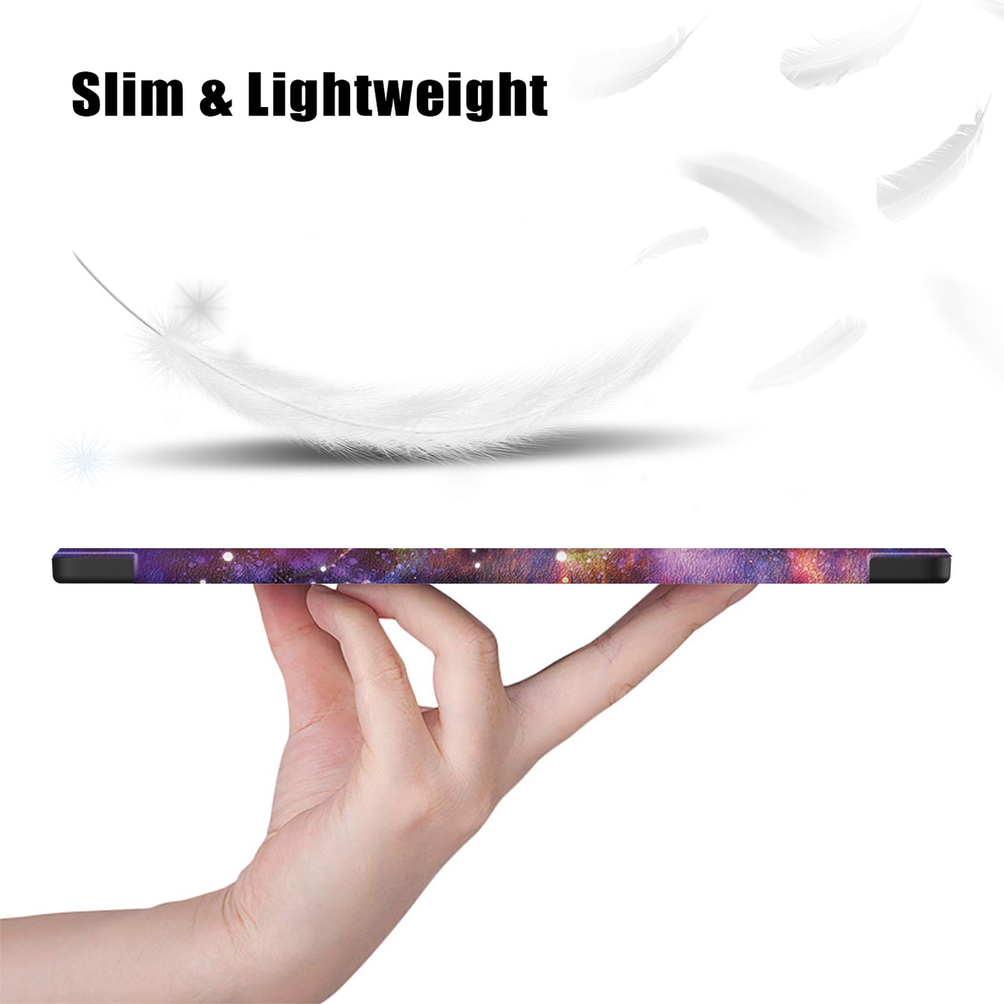 Tablet Leather Case for Samsung Galaxy Tab S9 Ultra SM-X910 M-X916B SM-X918 , Tri-fold Stand Pattern Printed Cover
