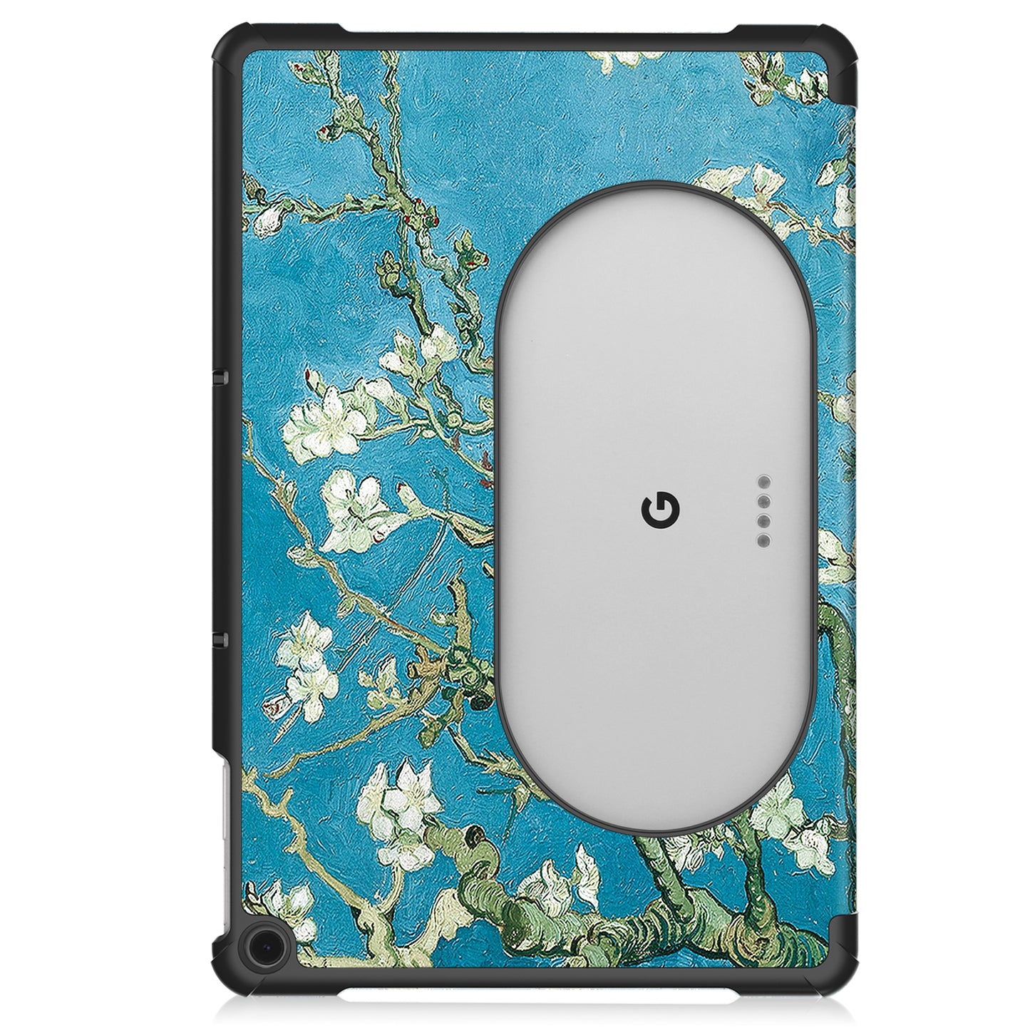 Trifold Stand PU Leather Case for Google Pixel Tablet , Pattern Printing Protective Tablet Cover