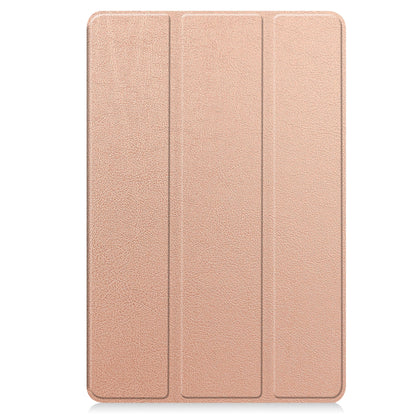 For Google Pixel Tablet Tri-fold Stand Tablet Case PU Leather Anti-drop Tablet Cover