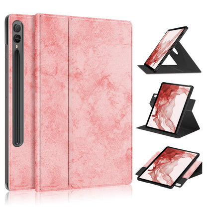 Tablet Case for Samsung Galaxy Tab S9+ SM-X810 (Wi-Fi), SM-X816B (5G Global), SM-X818U (5G US) Leather Rotary Stand Cover