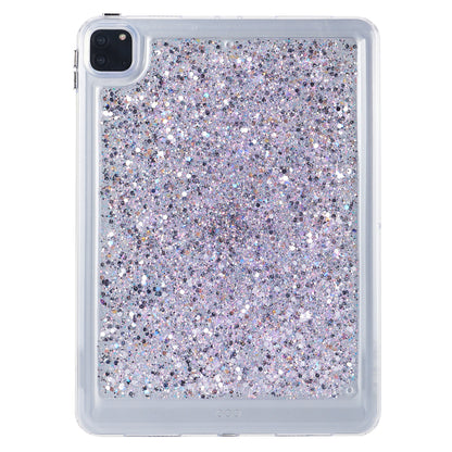 For iPad Pro 11 (2018) / (2020) / (2021) / (2022) Glitter Tablet Case TPU + PC Protective Tablet Cover