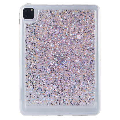 For iPad Pro 11 (2018) / (2020) / (2021) / (2022) Glitter Tablet Case TPU + PC Protective Tablet Cover