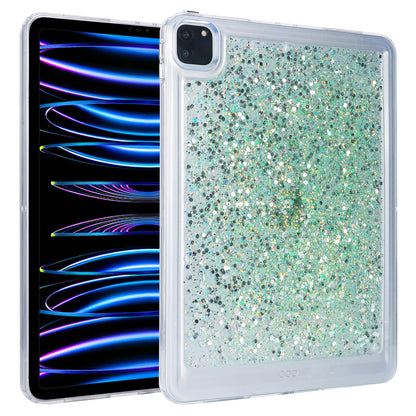 For iPad Pro 11 (2018) / (2020) / (2021) / (2022) Glitter Tablet Case TPU + PC Protective Tablet Cover