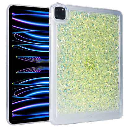 For iPad Pro 11 (2018) / (2020) / (2021) / (2022) Glitter Tablet Case TPU + PC Protective Tablet Cover