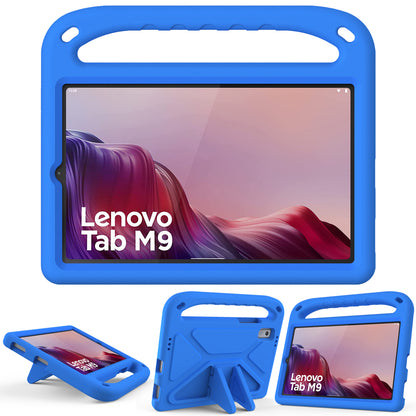Kickstand Tablet Case for Lenovo Tab M9 , Hand Grip EVA Shockproof Tablet Cover