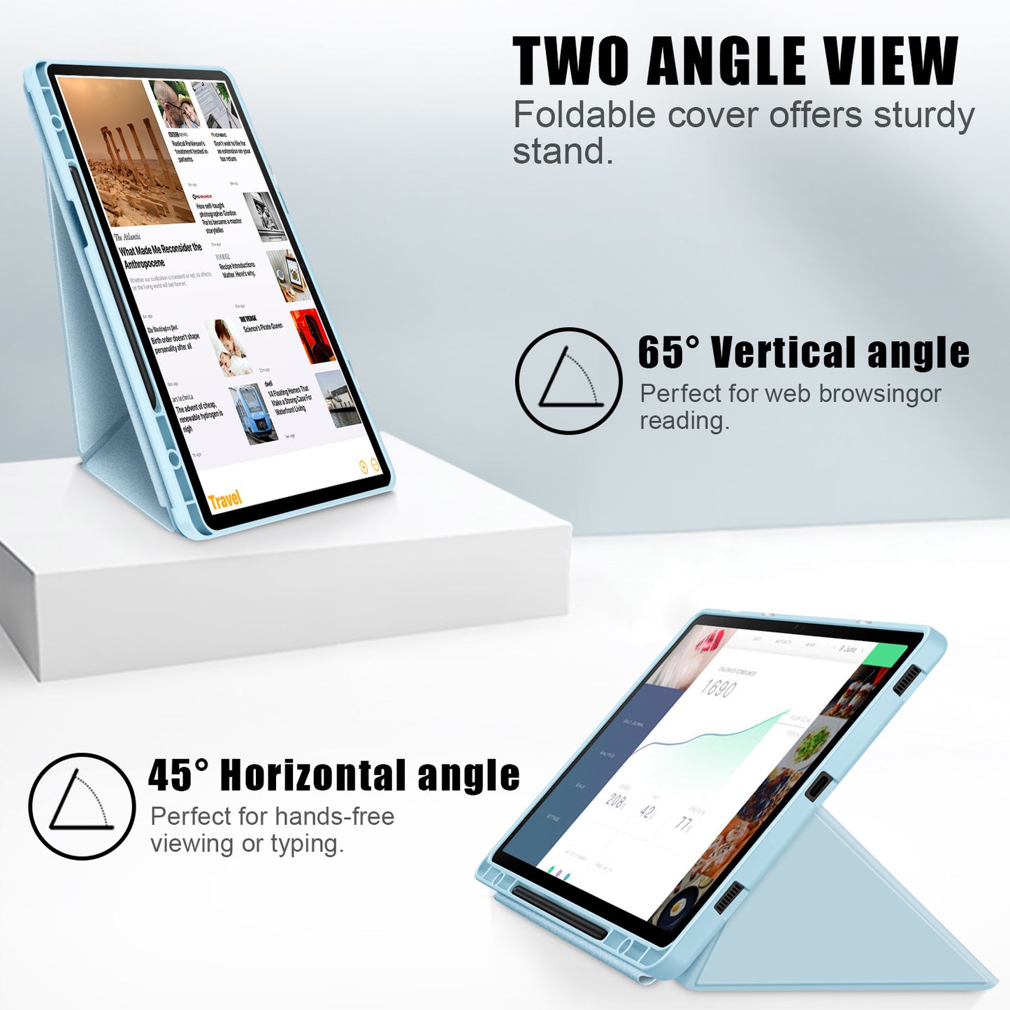 Tablet Case for Samsung Galaxy Tab S9 SM-X710, SM-X716B, SM-X718U PU Leather Origami Stand Protective Cover
