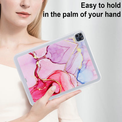 For iPad Pro 11 (2020) / (2021) / (2022) Soft TPU Tablet Case Marble Pattern Printing Back Shell