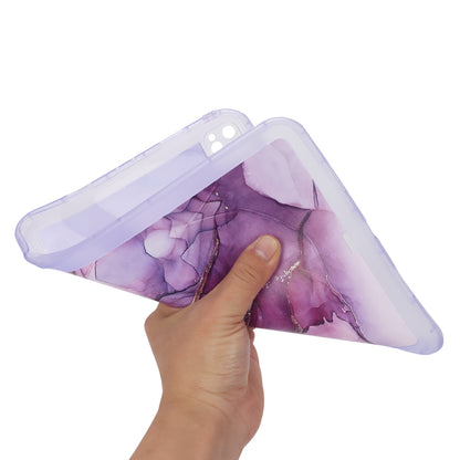 For iPad Pro 11 (2020) / (2021) / (2022) Soft TPU Tablet Case Marble Pattern Printing Back Shell