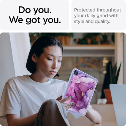 For iPad Pro 11 (2020) / (2021) / (2022) Soft TPU Tablet Case Marble Pattern Printing Back Shell