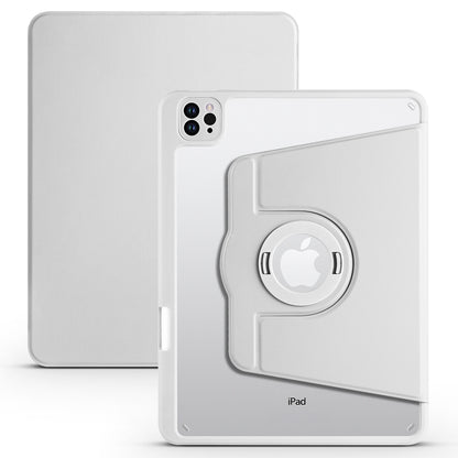 For iPad Pro 11 (2021) / (2020) / (2022) / iPad Air (2020) / (2022) Anti-Drop Tablet Case Rotating Stand PU Leather TPU Cover