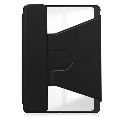 For Samsung Galaxy Tab S9 Tablet Case 360-Degree Rotating Stand Leather+Acrylic Cover with Wireless Keyboard