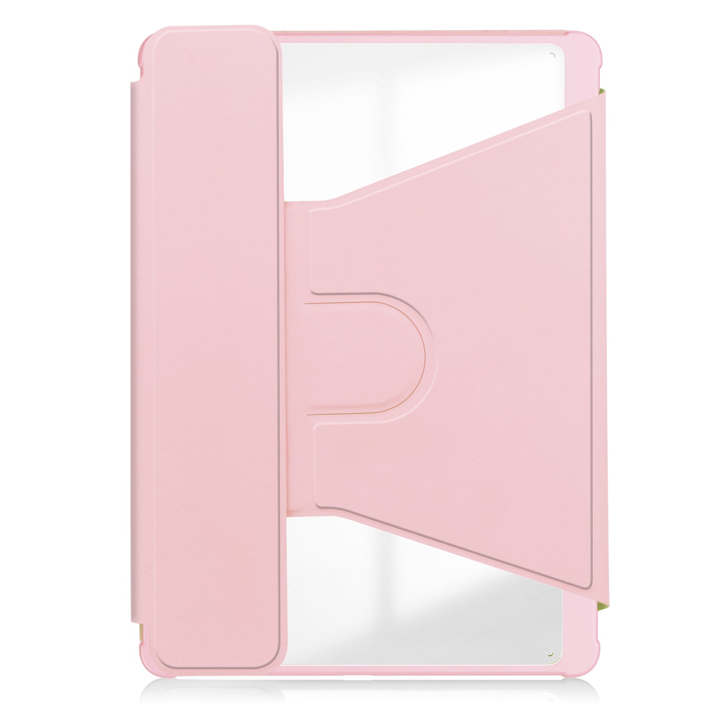 Tablet Case with Wireless Keyboard for Samsung Galaxy Tab S9+ , 360-Degree Rotating Stand PU Leather+Acrylic Cover