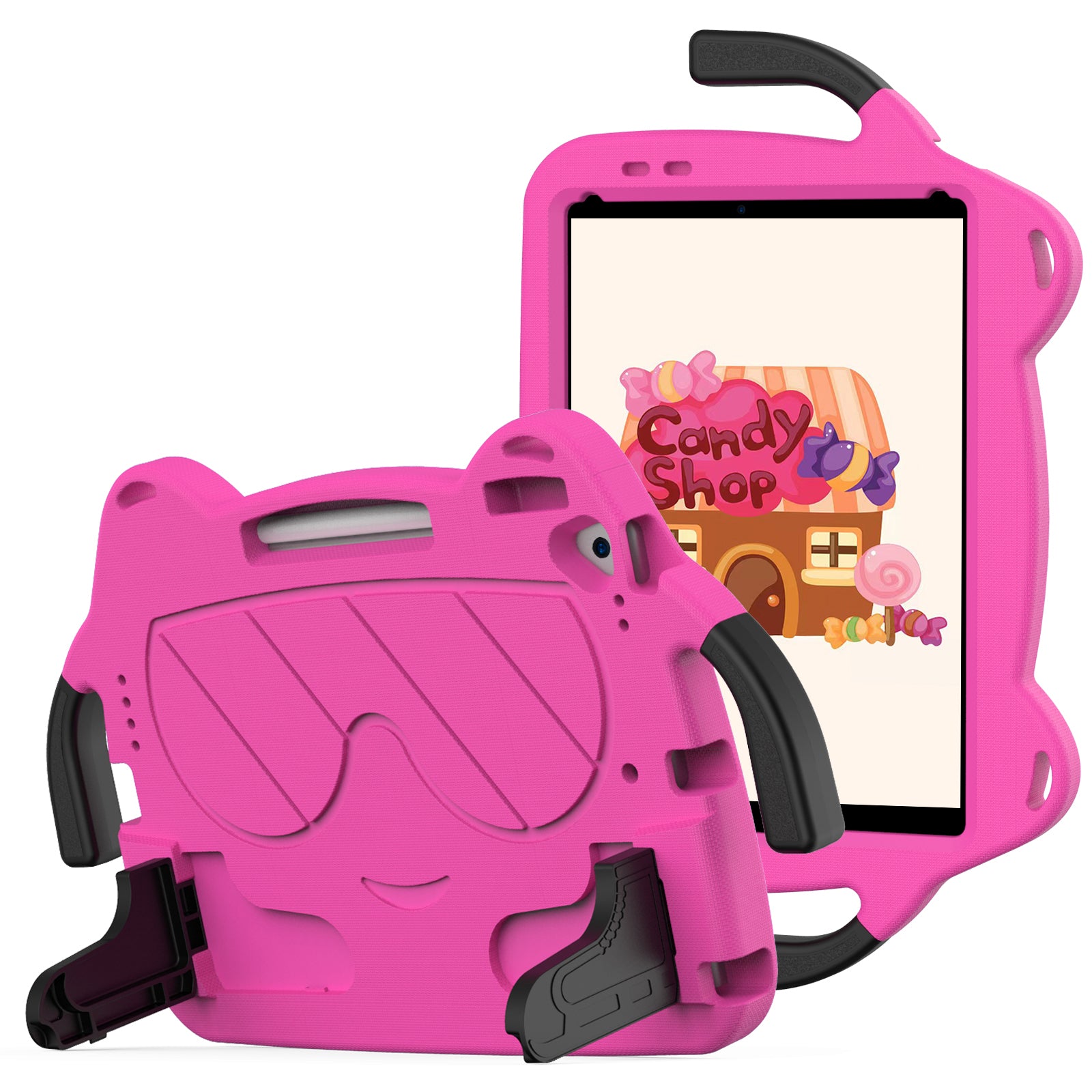 Tablet Case for iPad 10.2 (2021) / (2020) / (2019) / iPad Air 10.5 inch (2019) / Pro 10.5-inch (2017) EVA+PC Kickstand Cover
