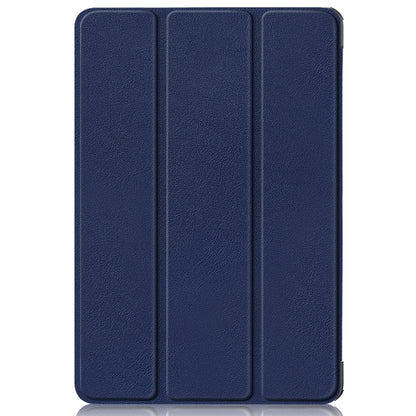 For Amazon Fire HD 10 (2023) Tri-Fold Stand Cover PU Leather Auto Wake / Sleep Smart Tablet Case