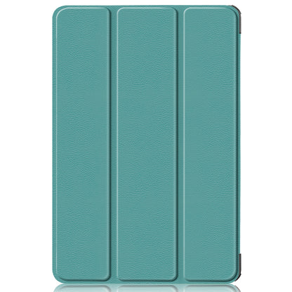For Amazon Fire HD 10 (2023) Tri-Fold Stand Cover PU Leather Auto Wake / Sleep Smart Tablet Case