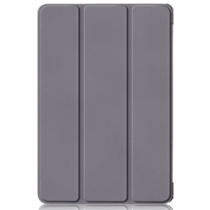 For Amazon Fire HD 10 (2023) Tri-Fold Stand Cover PU Leather Auto Wake / Sleep Smart Tablet Case