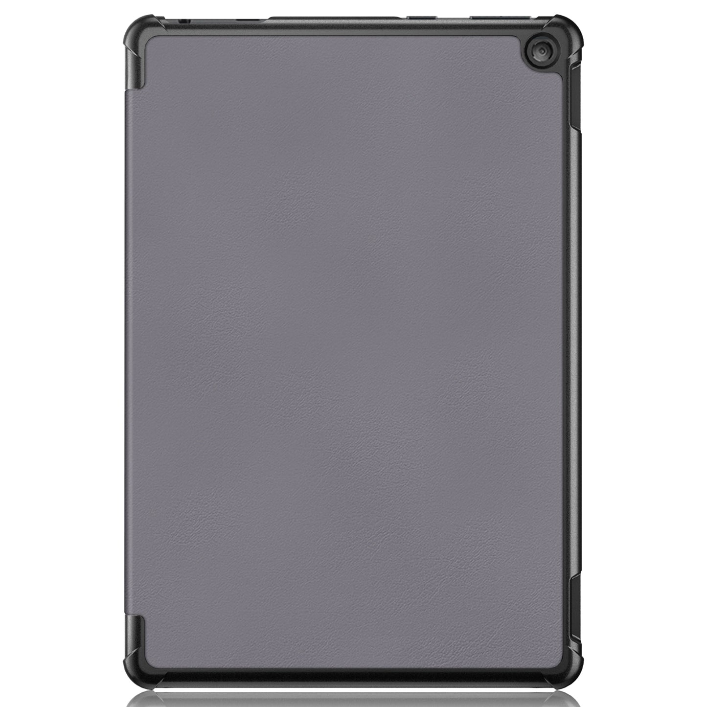 For Amazon Fire HD 10 (2023) Tri-Fold Stand Cover PU Leather Auto Wake / Sleep Smart Tablet Case