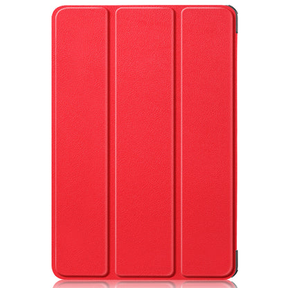For Amazon Fire HD 10 (2023) Tri-Fold Stand Cover PU Leather Auto Wake / Sleep Smart Tablet Case