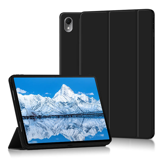 For Huawei Qingyun C7 Trifold Stand Tablet Case PU Leather Auto Sleep / Wake Smart Cover