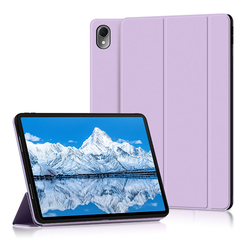 For Huawei Qingyun C7 Trifold Stand Tablet Case PU Leather Auto Sleep / Wake Smart Cover