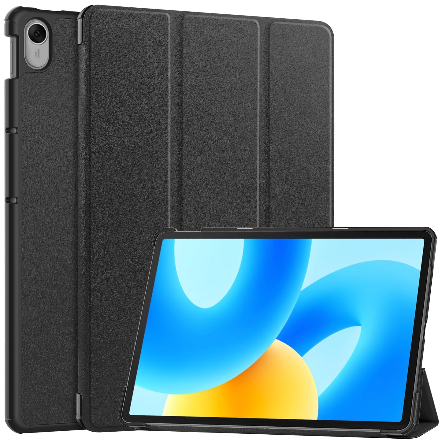 For Huawei MatePad 11.5 Tri-fold Stand Tablet Case Auto Wake / Sleep Tablet Leather Cover
