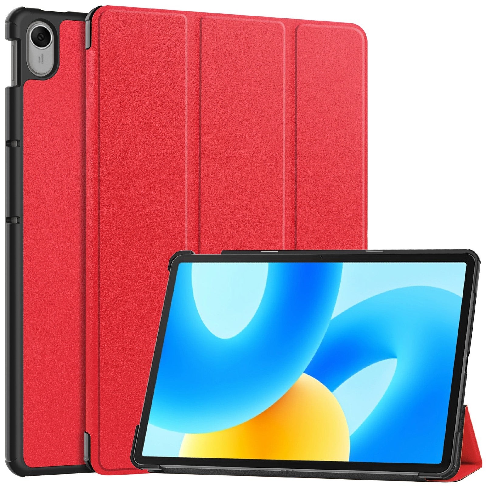 For Huawei MatePad 11.5 Tri-fold Stand Tablet Case Auto Wake / Sleep Tablet Leather Cover