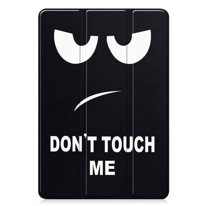 For Huawei MatePad 11.5 Tri-fold Stand Tablet Cover Pattern Printing PU Leather Tablet Case