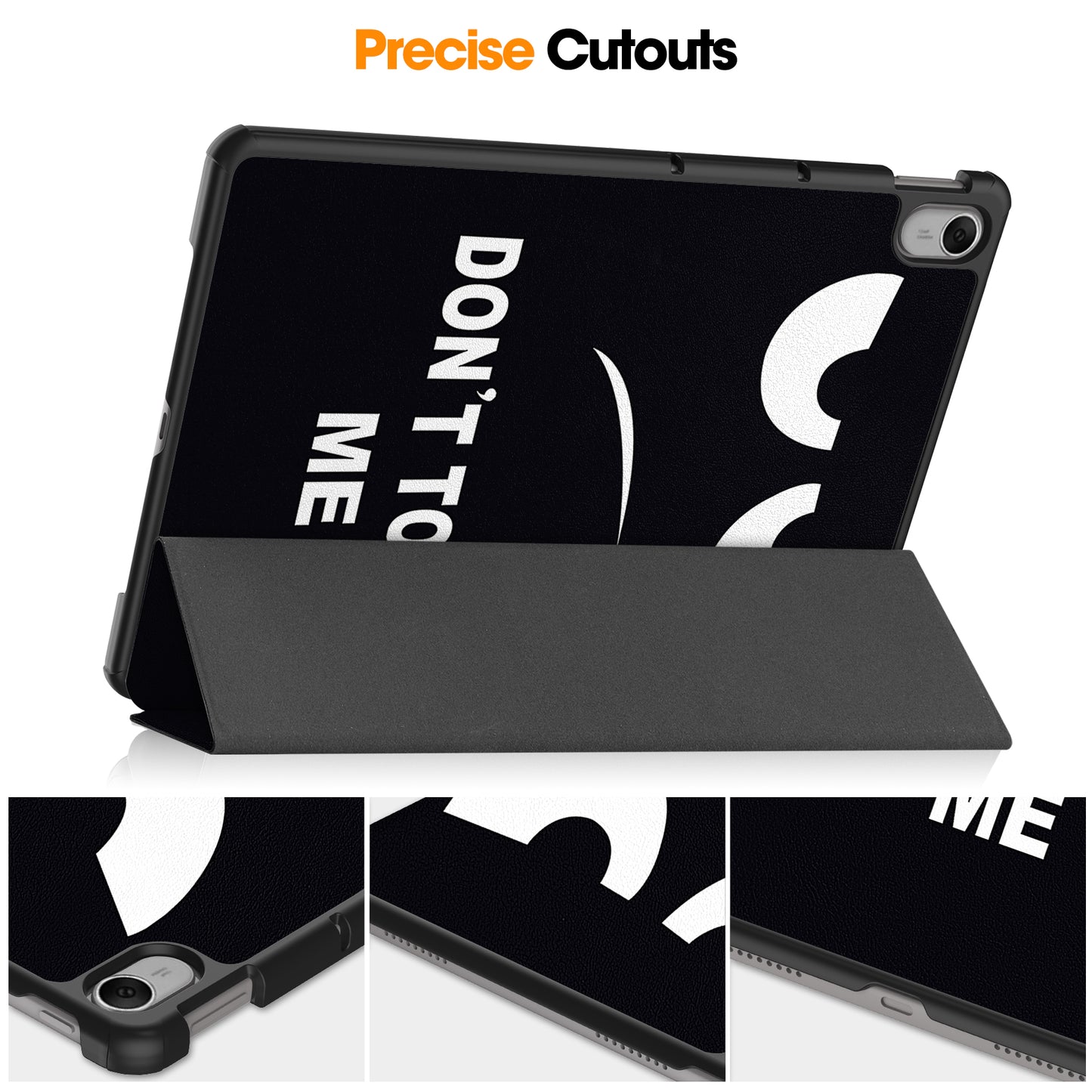 For Huawei MatePad 11.5 Tri-fold Stand Tablet Cover Pattern Printing PU Leather Tablet Case