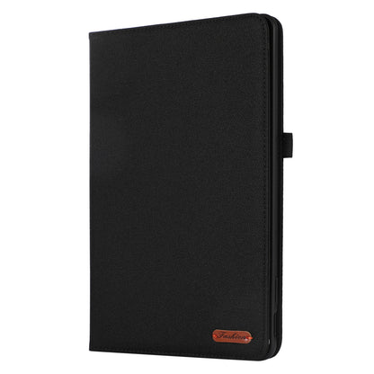 For Google Pixel Tablet Protective Cover Cloth Texture PU Leather Stand Smart Tablet Case with Card Holder