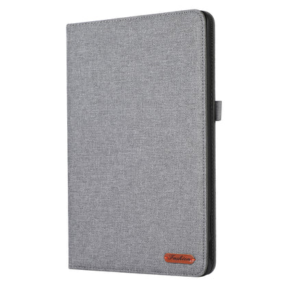 For Google Pixel Tablet Protective Cover Cloth Texture PU Leather Stand Smart Tablet Case with Card Holder