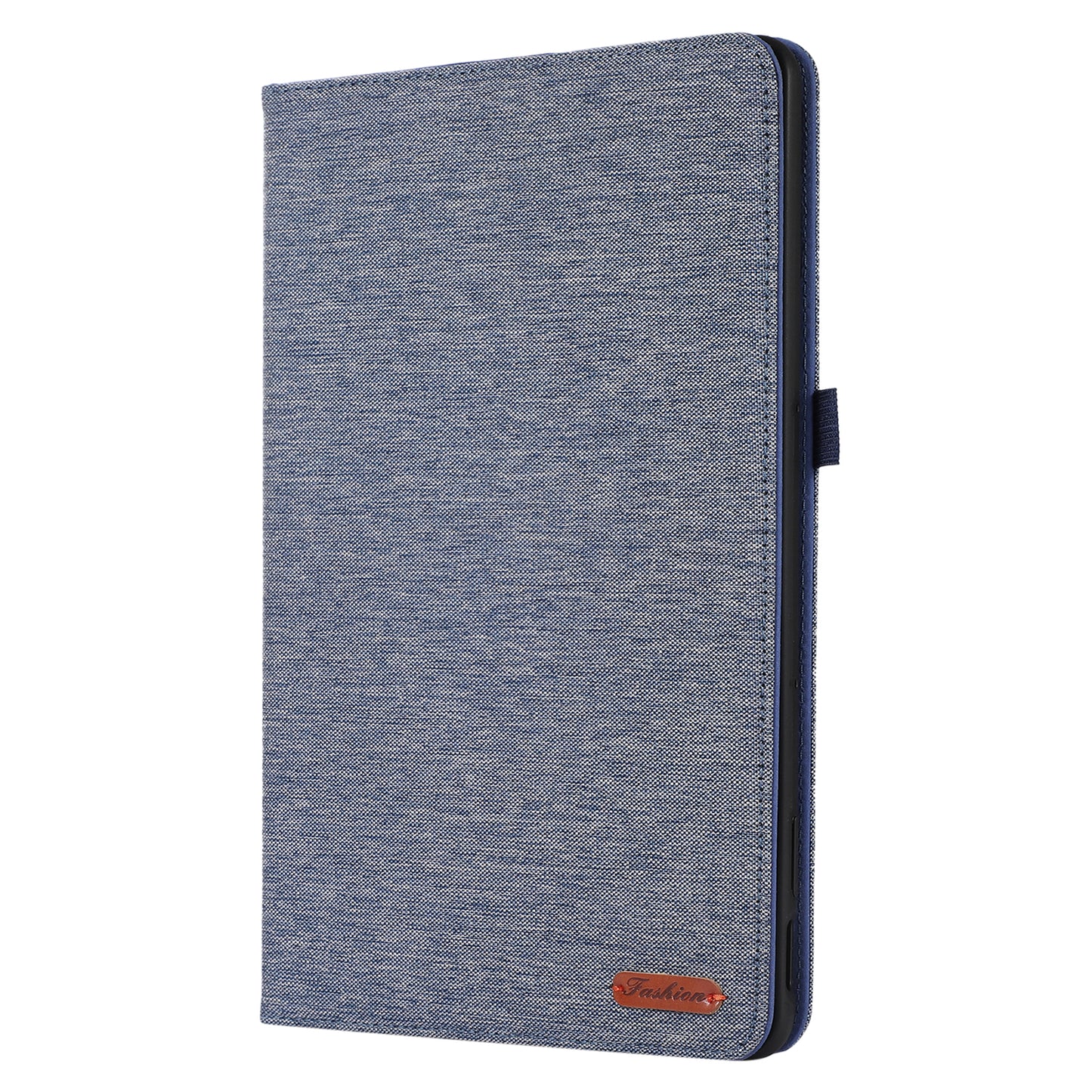 For Google Pixel Tablet Protective Cover Cloth Texture PU Leather Stand Smart Tablet Case with Card Holder