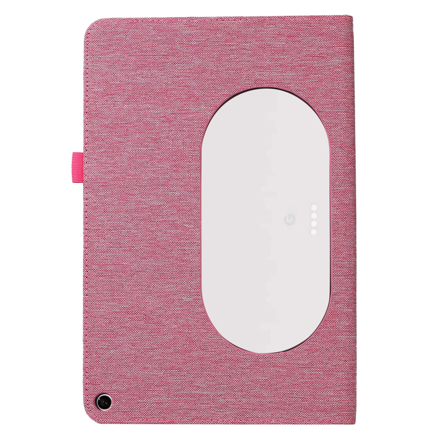 For Google Pixel Tablet Protective Cover Cloth Texture PU Leather Stand Smart Tablet Case with Card Holder