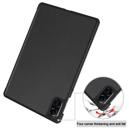 For Honor Pad X8 Pro Tri-Fold Stand Shell  PU Leather Auto Sleep / Wake Protective Tablet Cover