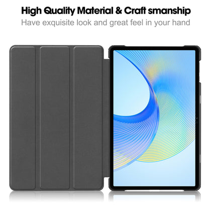 For Honor Pad X8 Pro Tri-Fold Stand Shell  PU Leather Auto Sleep / Wake Protective Tablet Cover