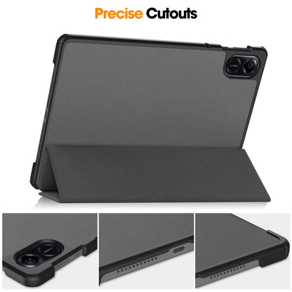 For Honor Pad X8 Pro Tri-Fold Stand Shell  PU Leather Auto Sleep / Wake Protective Tablet Cover