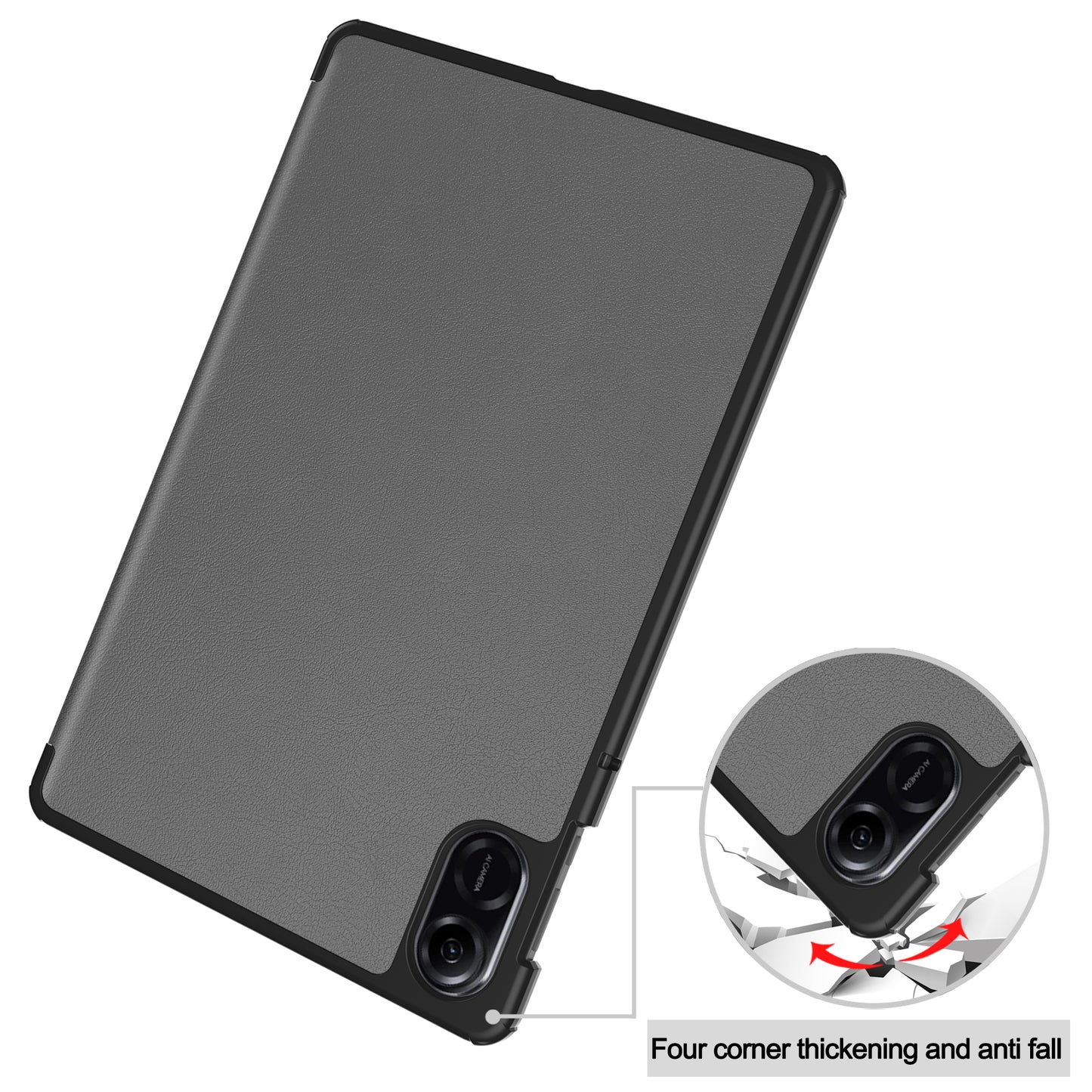 For Honor Pad X8 Pro Tri-Fold Stand Shell  PU Leather Auto Sleep / Wake Protective Tablet Cover