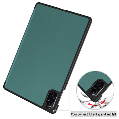 For Honor Pad X8 Pro Tri-Fold Stand Shell  PU Leather Auto Sleep / Wake Protective Tablet Cover
