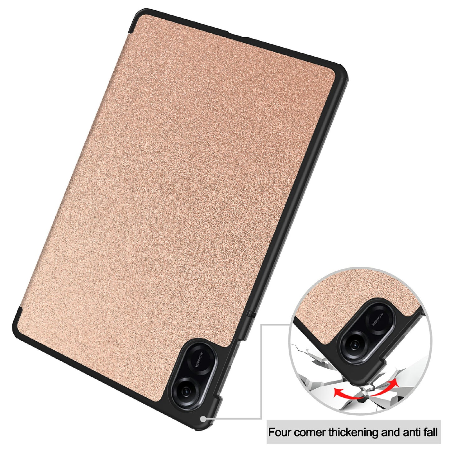 For Honor Pad X8 Pro Tri-Fold Stand Shell  PU Leather Auto Sleep / Wake Protective Tablet Cover
