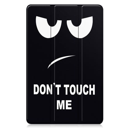 For Honor Pad X8 Pro Trifold Stand Smart Tablet Case Pattern Printing PU Leather Cover